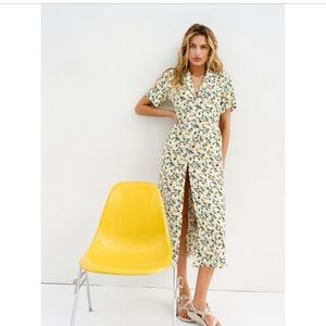 UO Mila Midi Shirt Dress
